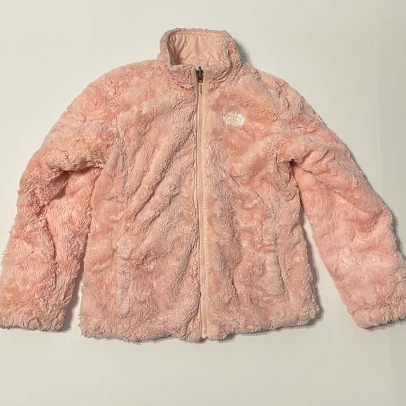 The North Face Girls Medium (10-12) Pink SOFT Reversible Warm Winter Jacket